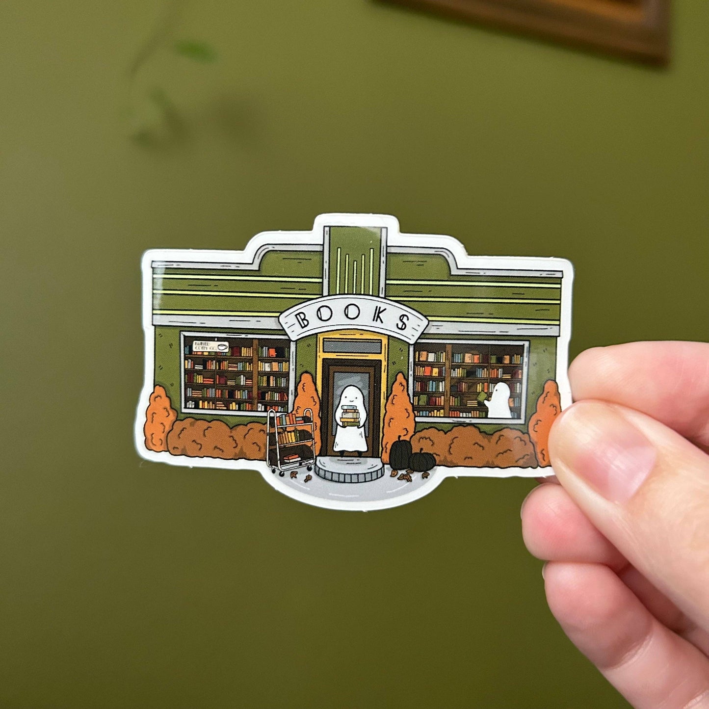 Little Spooky Studio Bookshop Sticker