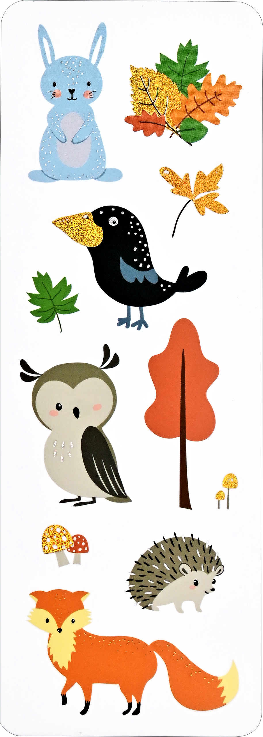 Peter Pauper Forest Friends Sticker Set