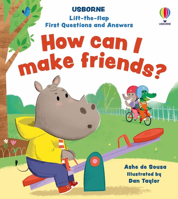 Lift-The-Flap First Questions and Answers How Can I Make Friends? - Ingram
