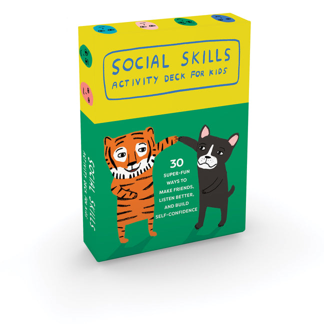 Social Skills Activity Deck for Kids: 30 Super Fun Ways to Make Friends, Listen Better, and Build Self-Confidence - Ingram