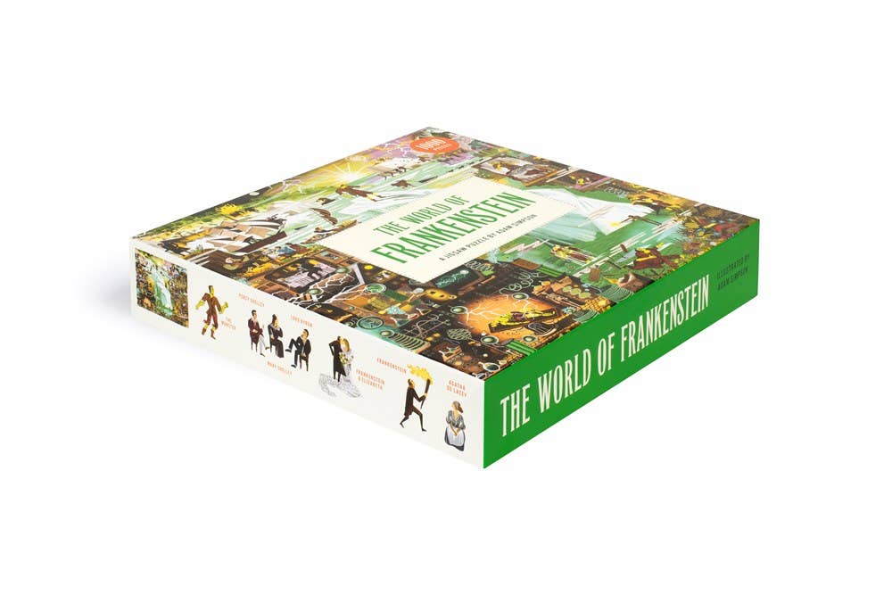The World of Frankenstein 1000 Piece Puzzle