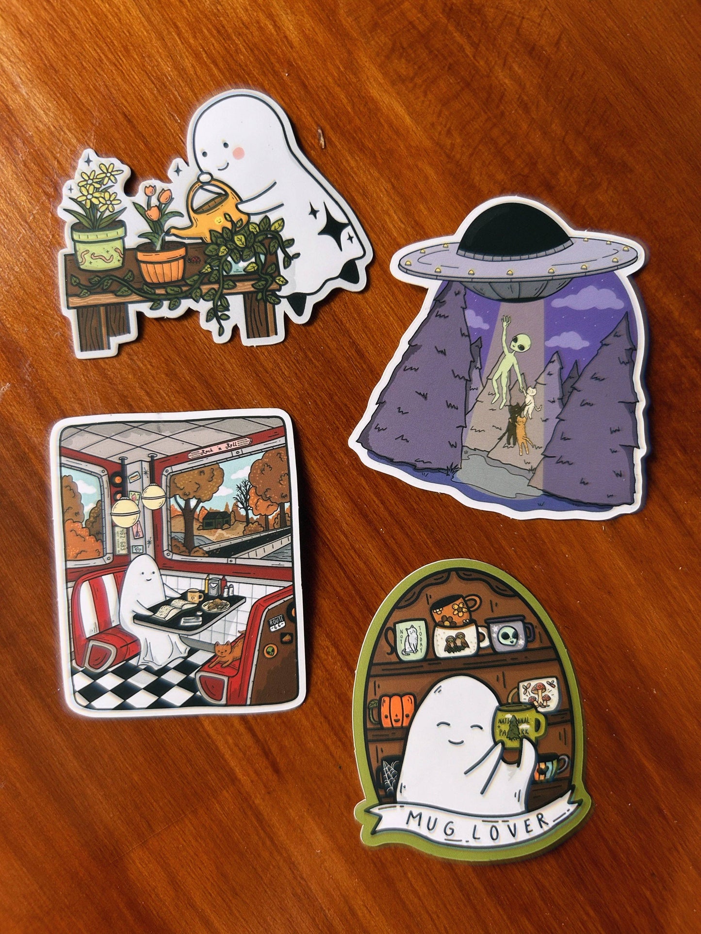 Little Spooky Studio Take Me Away Sticker