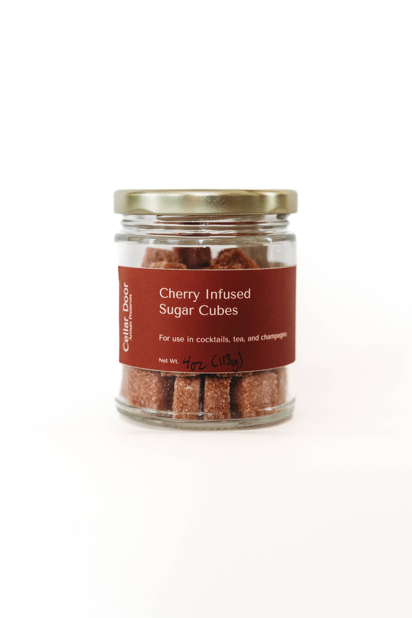 Cellar Door Cherry Infused Sugar Cubes - Perfect for cocktails/mocktails