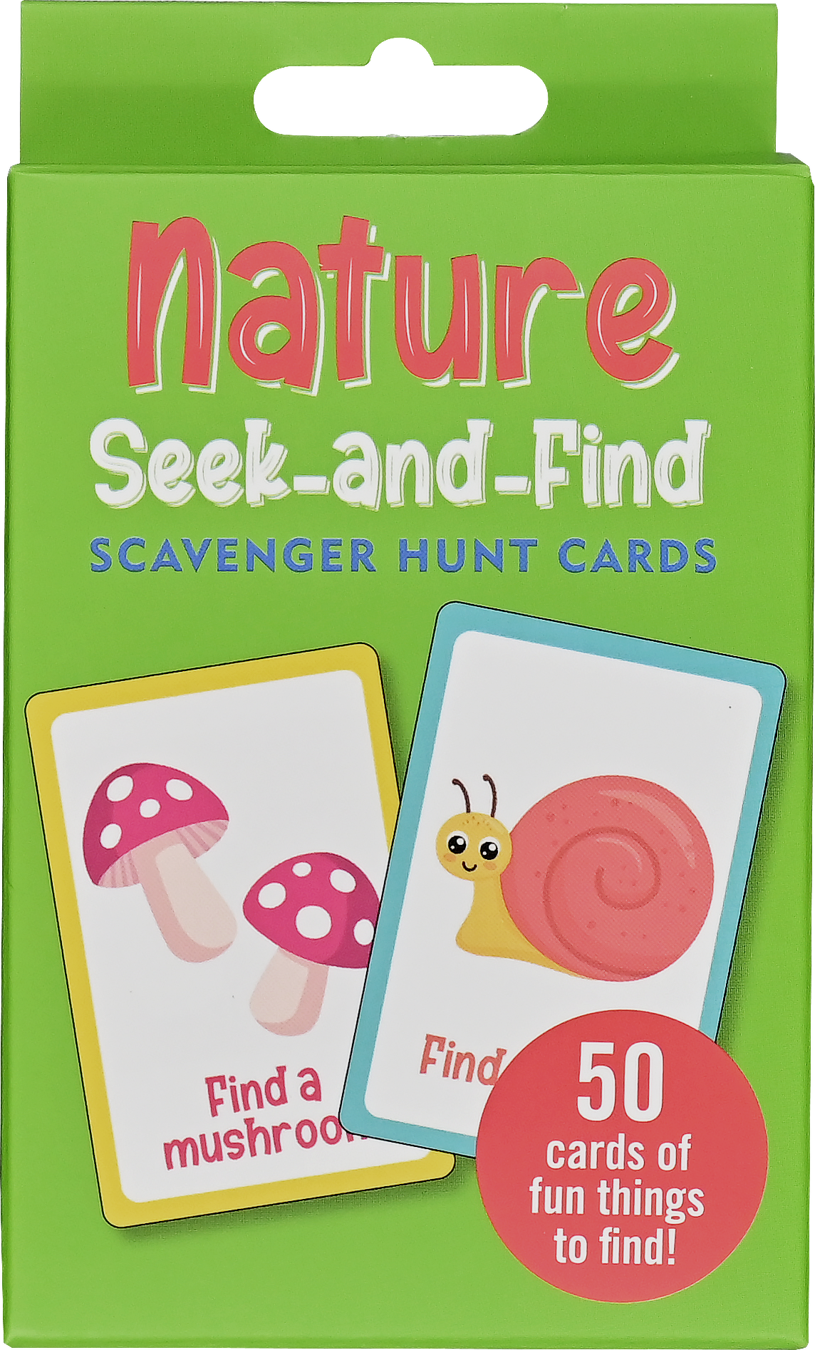Peter Pauper Nature Seek-and-Find Scavenger Hunt Cards