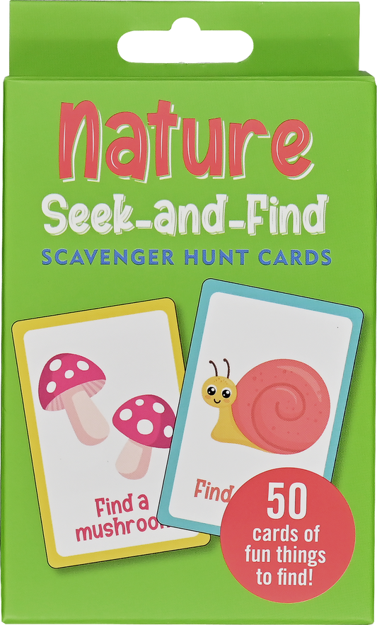 Peter Pauper Nature Seek-and-Find Scavenger Hunt Cards