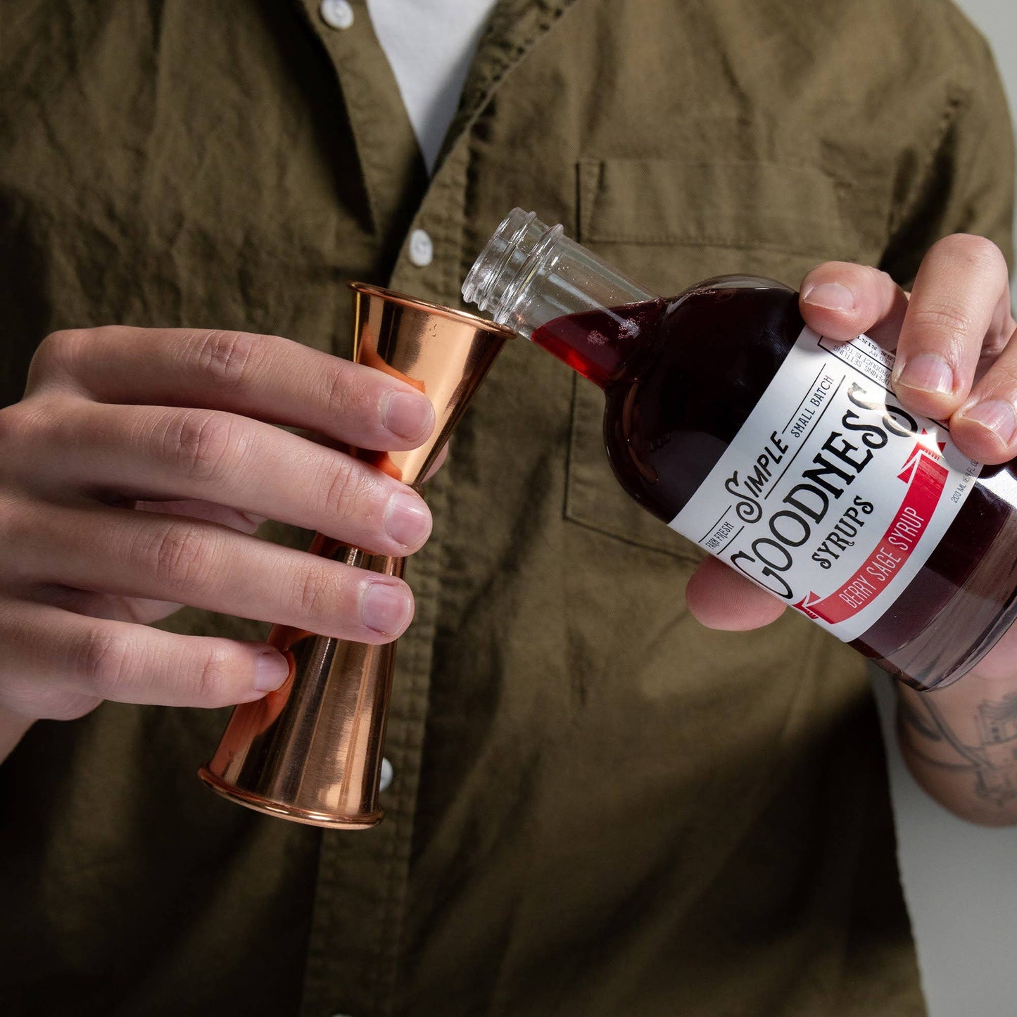 Simple Goodness Berry Sage Syrup