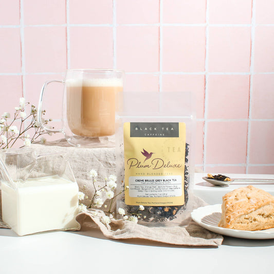 Plum Deluxe Reading Nook Tea Black