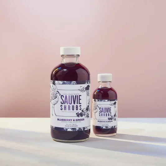 Sauvie Shrubs BG 8 oz Blueberry Ginger