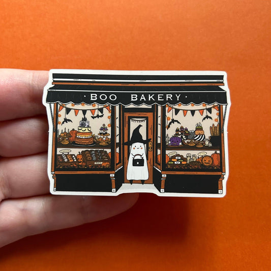 Little Spooky Studio Boo Bakery Sticker
