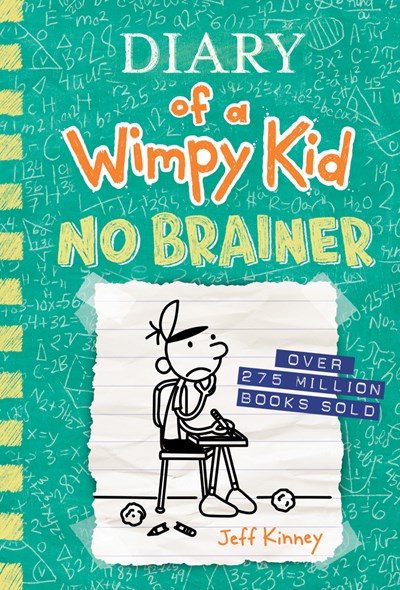 No Brainer:  A funny middle school adventure Diary of a Wimpy Kid series (Book 18)
