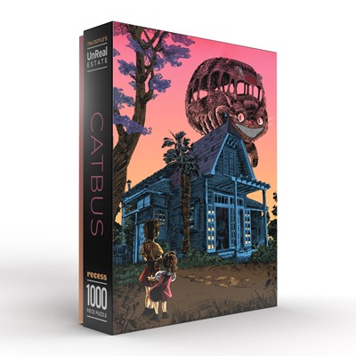 Catbus:  1000 piece puzzle by Tim Doyle