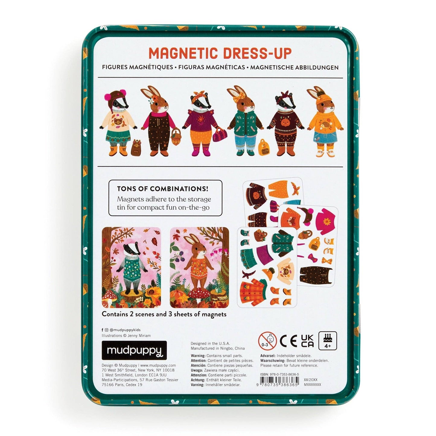 Folklore Forest Magnetic Dress-up Play Set