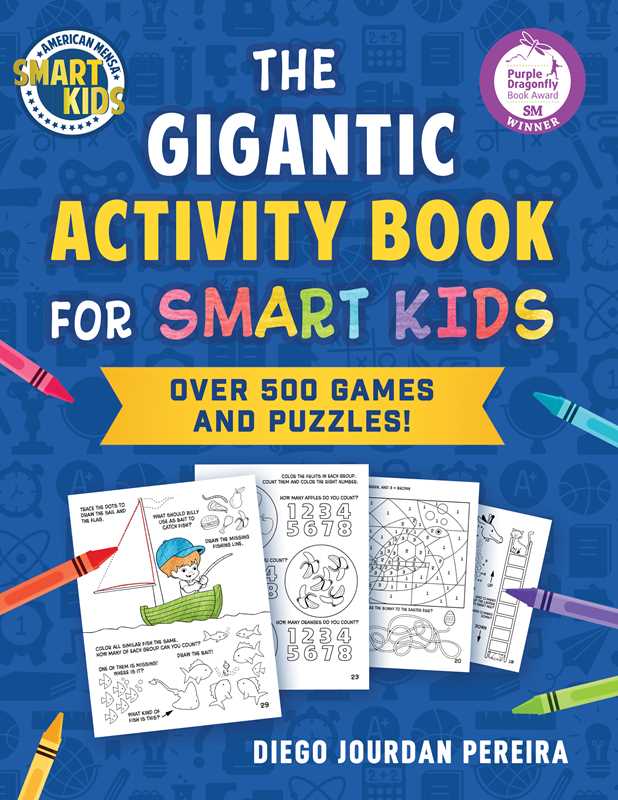 Gigantic Activity Book for Smart Kids by Diego Jourdan Pereira