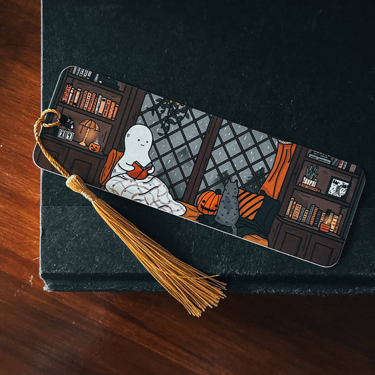 Little Spooky Studio Rainy Day Ghostie Bookmark