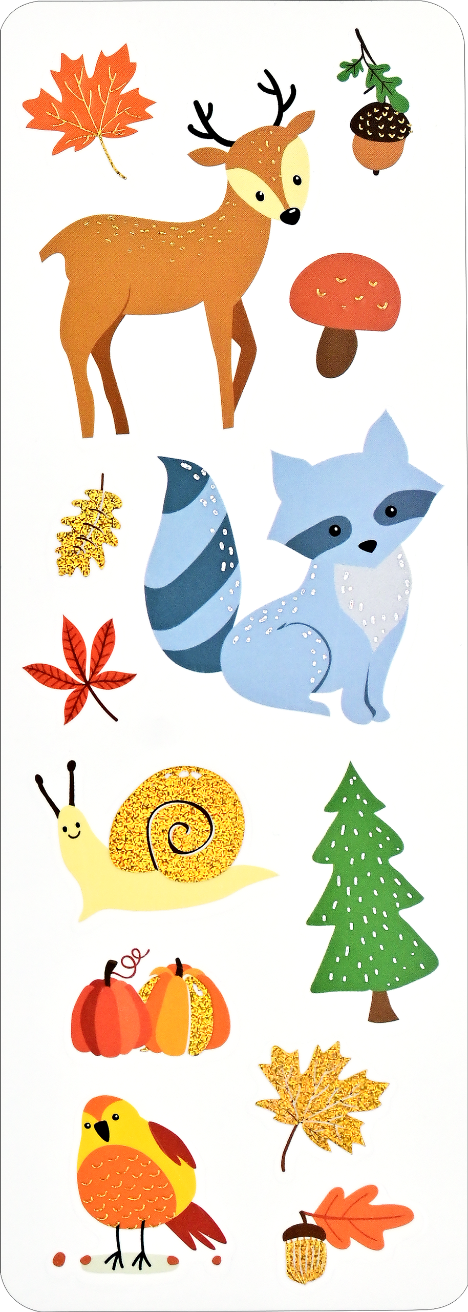 Peter Pauper Forest Friends Sticker Set