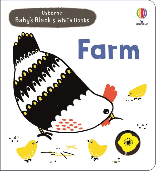 Baby's Black and White Books Farm - Ingram