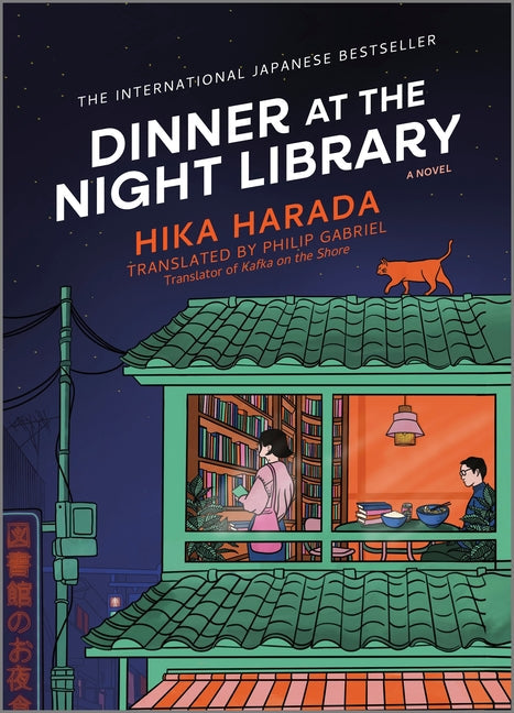 Dinner at the Night Library (Original) - Ingram